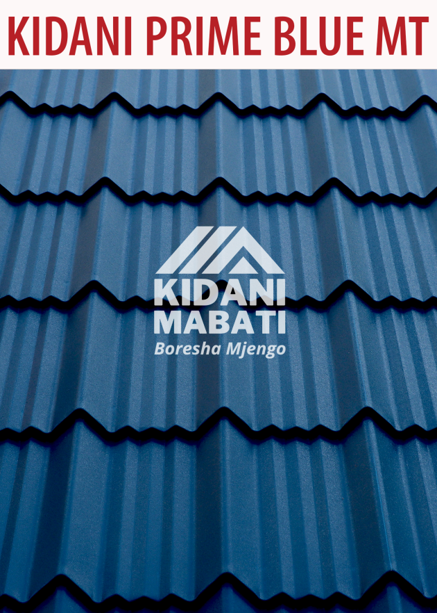 Kidani Mabati Prime Blue Matte Finish